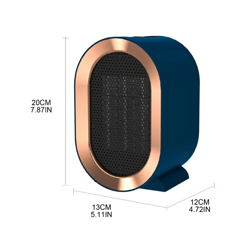 السيراميك مروحة ومدفأة المحمولة الكهربائية الفضاء سخان للمنزل مكتب عنبر انخفاض الشحن