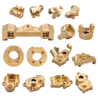 YiKong Metal Brass Front Steering Group Rear Axle Mount for 1/10 YK4102 YK4103 YK6101 1/8 YK4082 RC Crawler Car Upgrade Parts