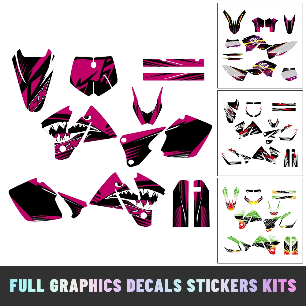 

Полный набор утолщенных графических наклеек для мотоцикла, комплект наклеек, подходит для KTM SX 125 200 250 380 400 520 SX 1998 1999 2000