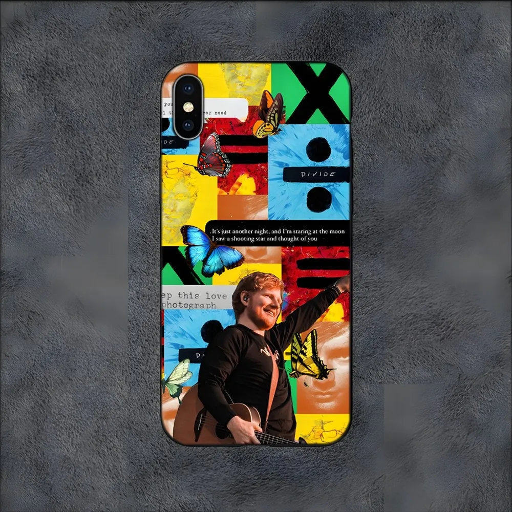 E-Ed Sheeran UK Singer Phone Case For Samsung S21,S22,S23,S30,Ultra,S20,S30,Plus,S21 Fe,10,9,5G Silicone Cover