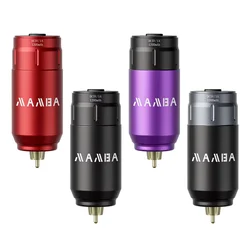 1200mAh Mini Wireless Tattoo Power Supply Professional Mini Portable Tattoo Battery RCA Interface Permanent Makeup Supplies
