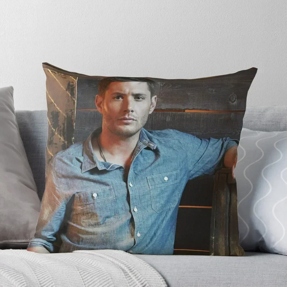 

Jensen Ackles Throw Pillow Luxury Pillow Case luxury throw pillow covers Sofa Cushion Cover Sitting Cushion