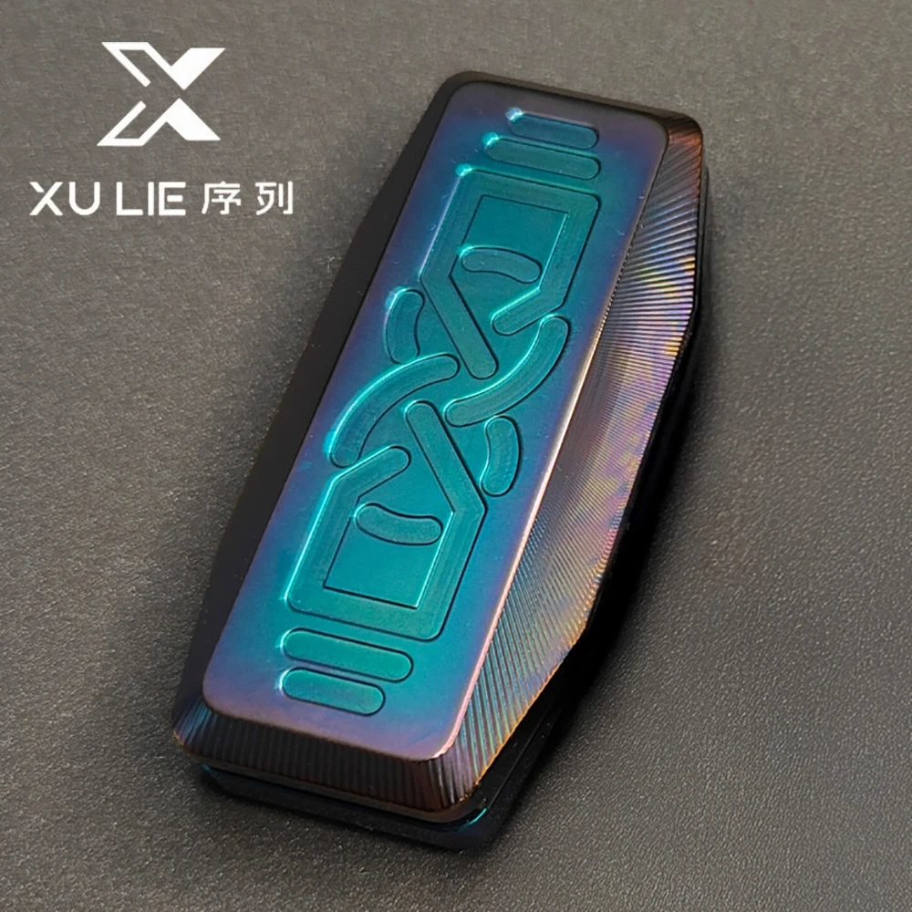 XU LIE EDC Shuttle Fidget Slider Magnetyczny Mechaniczny Slider Wibracyjny Oryginalny Gadżet Antystresowy Zabawka Fidget dla Dorosłych