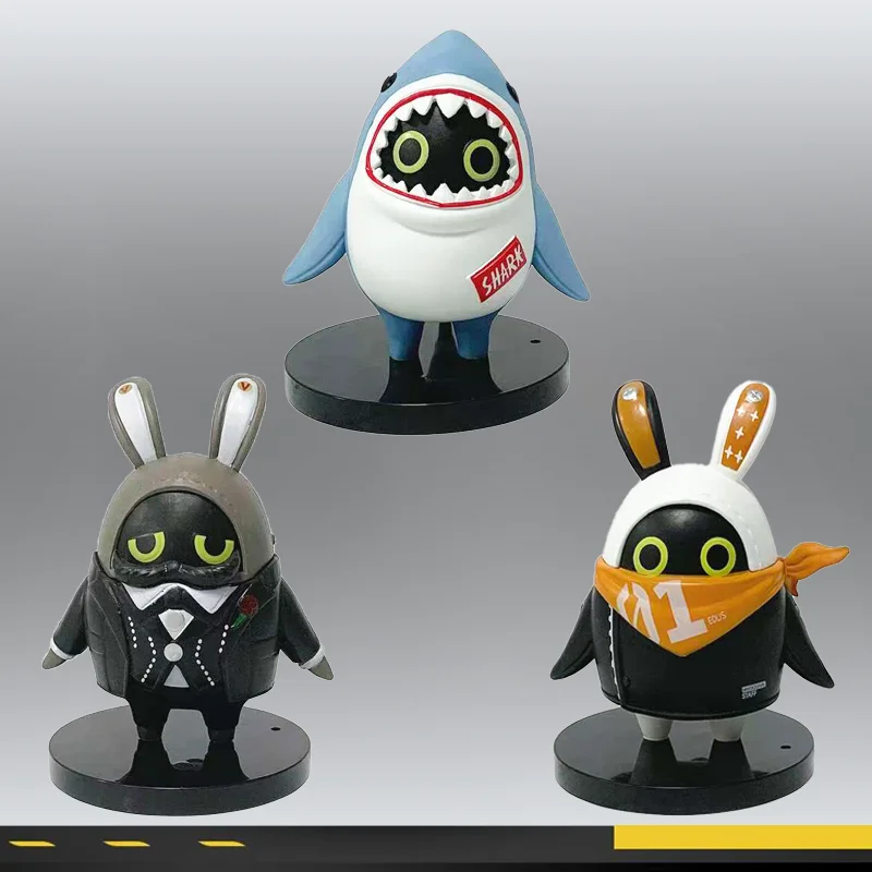 

Новые фигурки Zenless Zone Zero: Бангбу, Эоус, Шаркбу, Амилион. Милые мультяшные аксессуары, 3D-фигурки из мягкого ПВХ и резины, украшения, подарки.