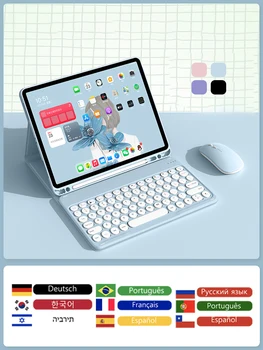 Per custodia con tastiera iPad per iPad 9a 10a generazione iPad Pro 12 9 11 pollici Air 5 4 Mini 6 2022 10.2 8a 7a custodia con tastiera magica