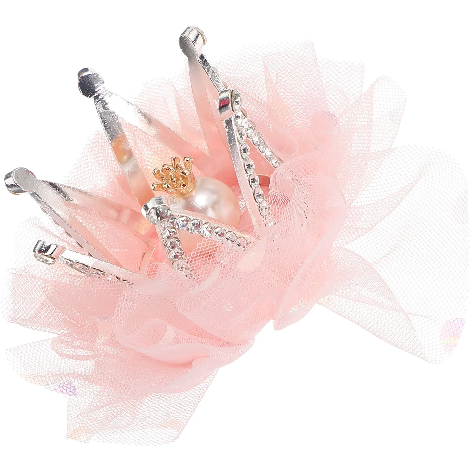 

Princess Crown Hair Clips for Women Girls Hair Accessories Cute Decorative Hairpins for Straight Curly Ponytail Braid Everyday