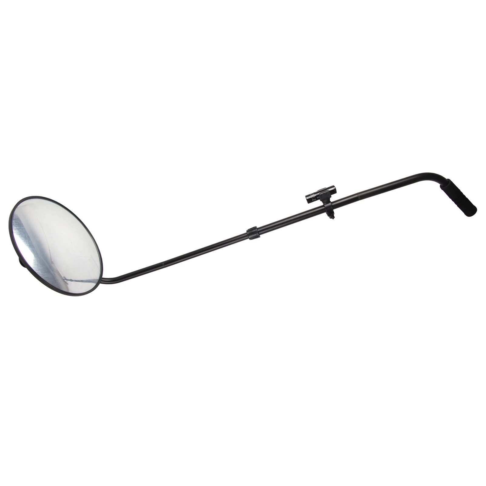 

Under Car Inspection Mirror with Light Telescoping Handle Adjustable Angle Magnifying Vehicle Security Tool