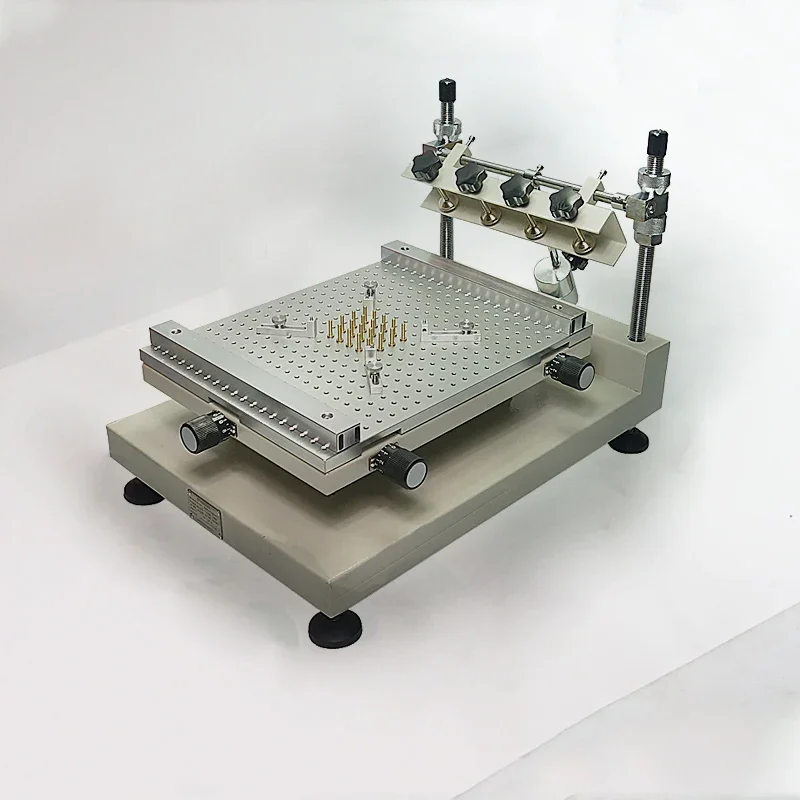 T962 Reflow Oven Soldering Station and ZB3040H Manual Solder Paste Silkscreen Printer Infrared IC Heater for PCB SMT Repairing