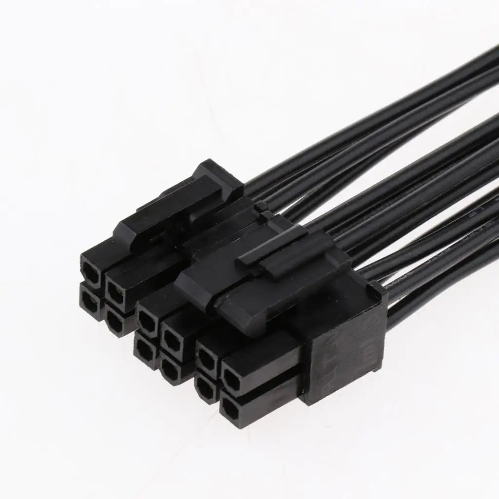 CPU Power Extension Cable to 8+4pin Copper Wire Adapter Computer Power Cable for Gaming PC Setup