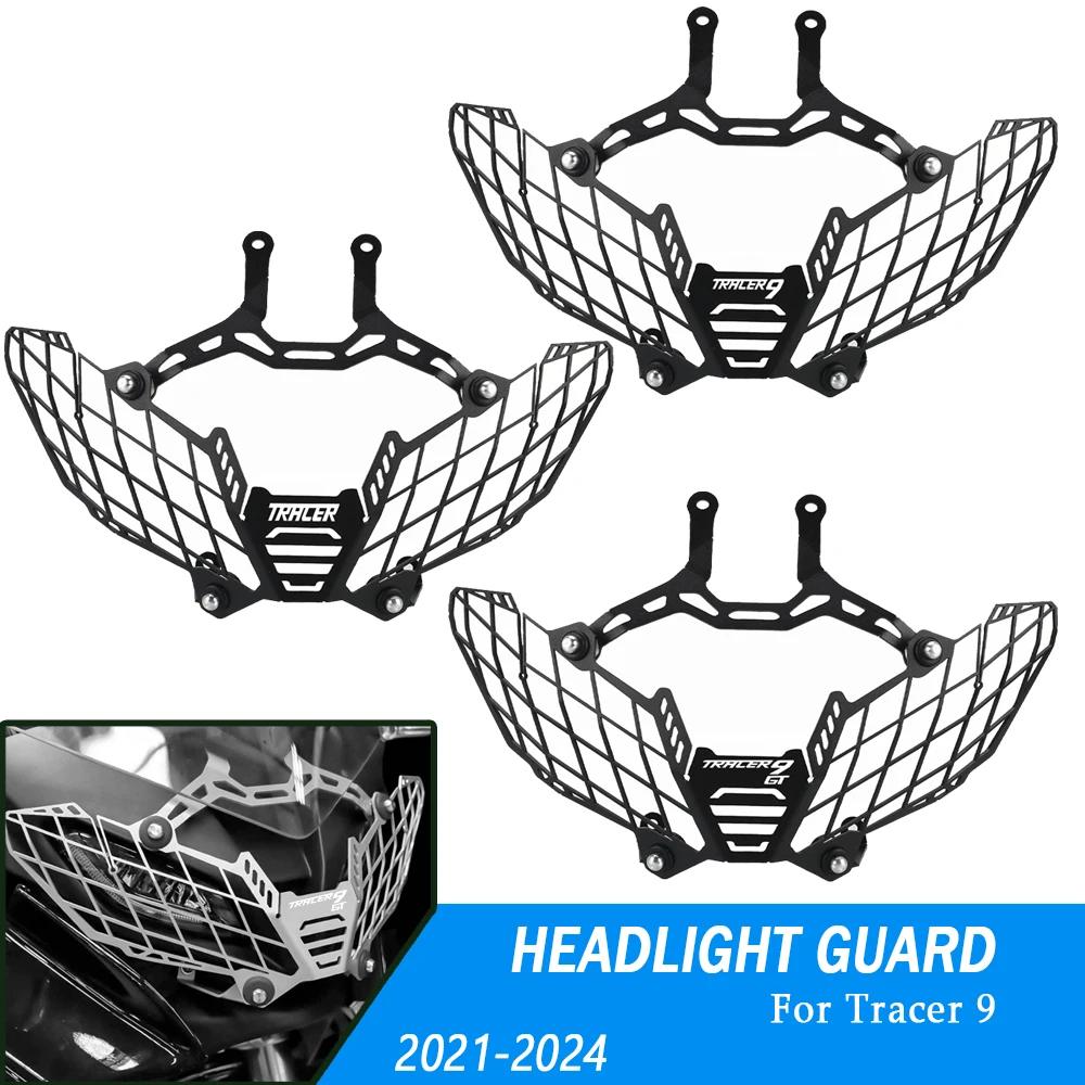 

Headlight Protector For Yamaha Tracer9gt Tracer9 Tracer 9 GT 9GT 2021 2022 2023 2024 Grill Guard Cover Head Light Protection
