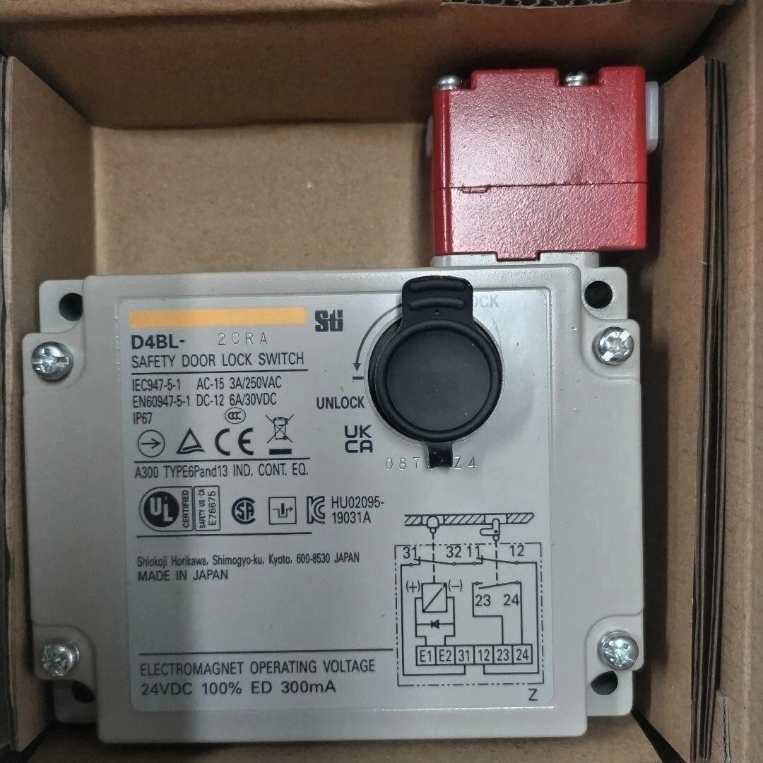 

Новый D4BL-2CRA для защитного дверного выключателя Omron Guard Lock D4BL-2CRA