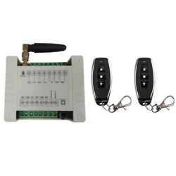 433Mhz RF 12V 24V 48V electric door/curtain/shutters limit wireless radio remote control switch for forward and reverse motors