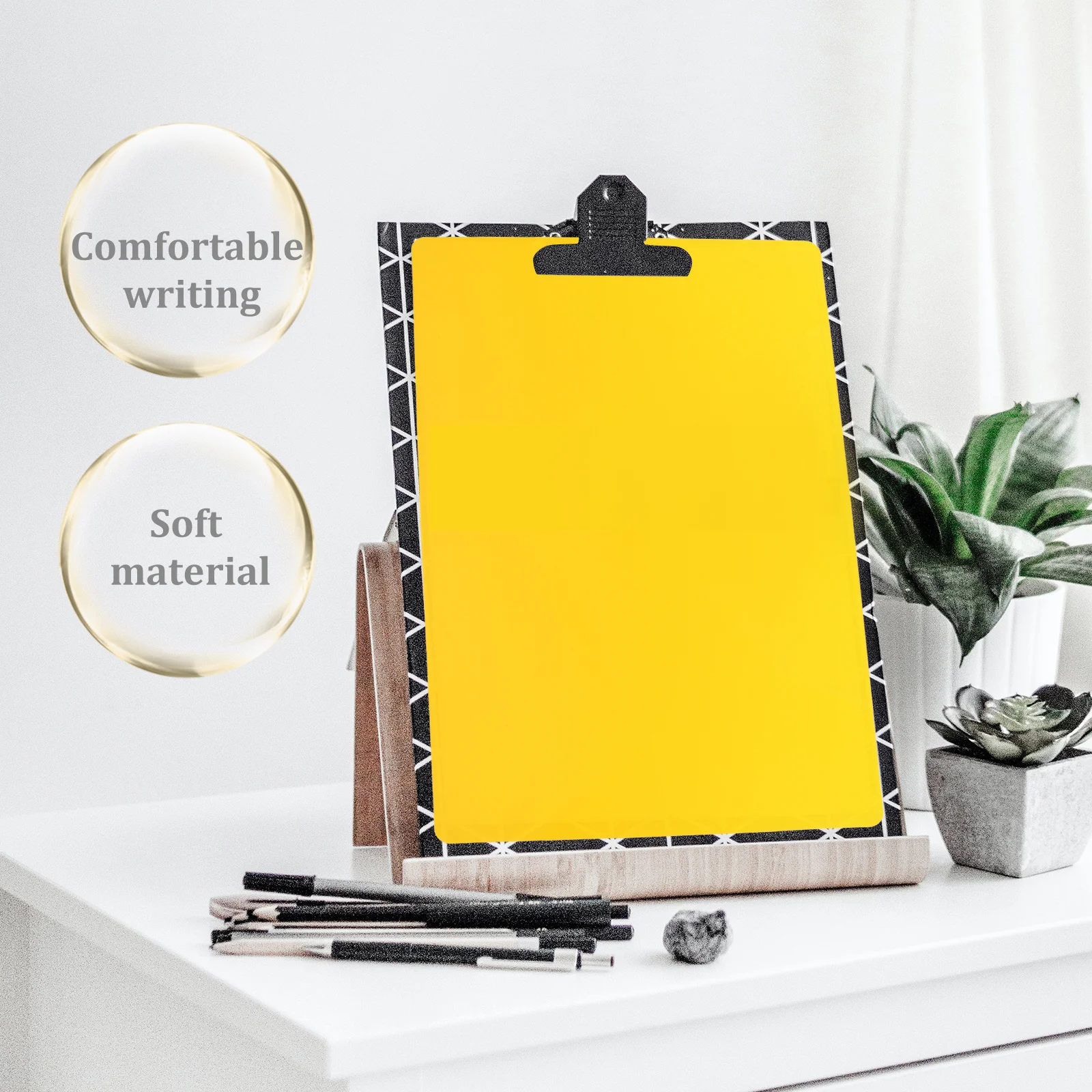 5Pcs A4 Writing Board Anti Scratch Lightweight Writing Pad Home Office School Desk Mat Smooth Surface Comfortable Design