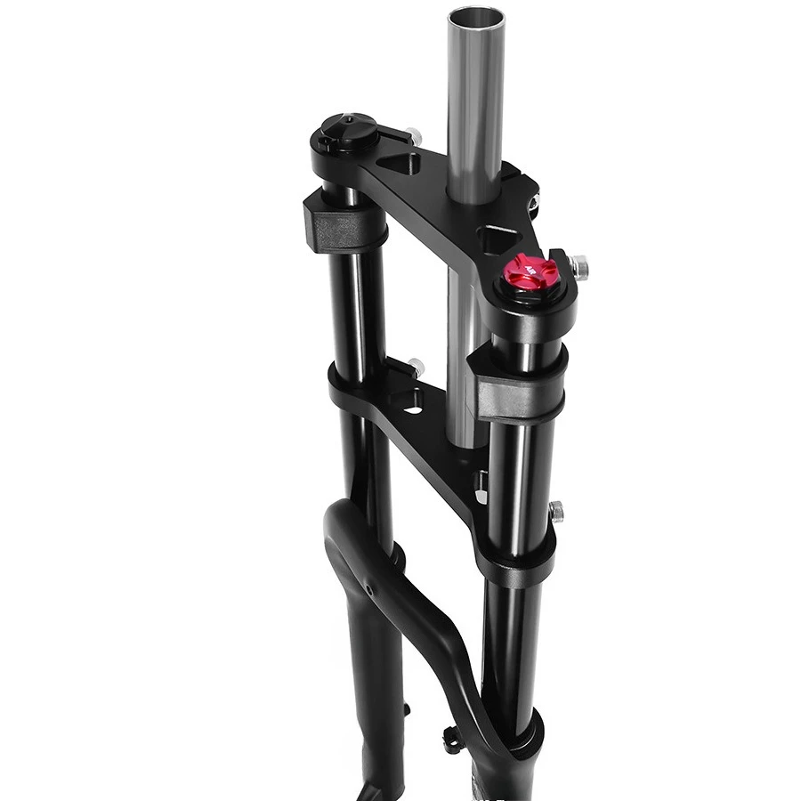 20-26 inch snow double shoulder air fork front pressure  160MM stroke shock absorber
