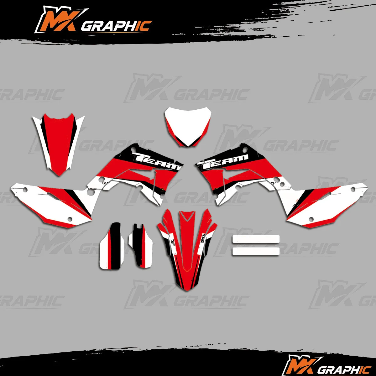 

Graphics Kit For Honda POLISPORT RESTYLE CR125 CR250 2002-2007 Motorcycle Sticker Decals DECO