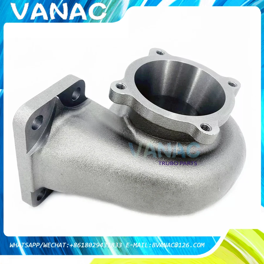 Turbine housing exhaust housing Rear Cover T3 flange V Band AR 0.82 performance turbo parts GTX3582R or GTX3584R GT358 GT3584R 2