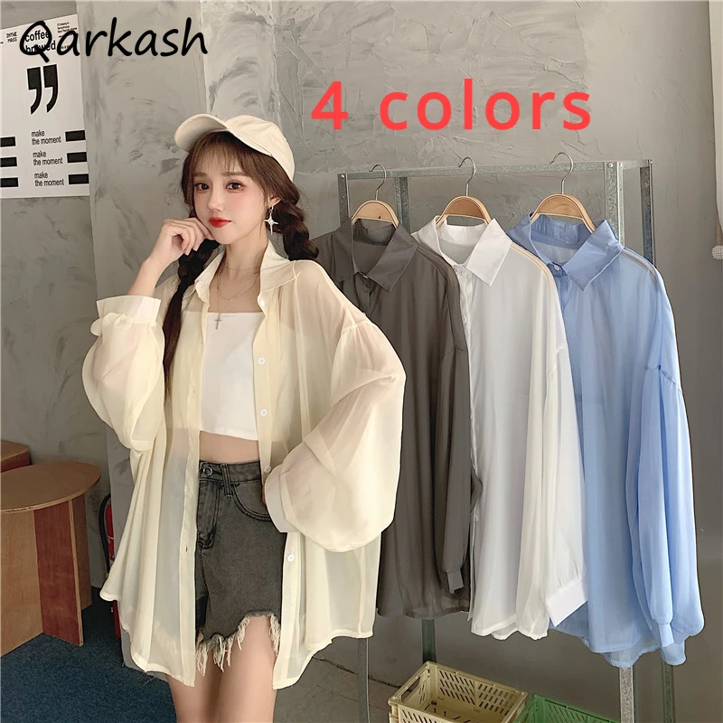 

Women Comfortable Cardigan Loose Creativity New Korean Summer Single Breasted Ultraviolet-proof Fashion Youthful Clothes Cozy