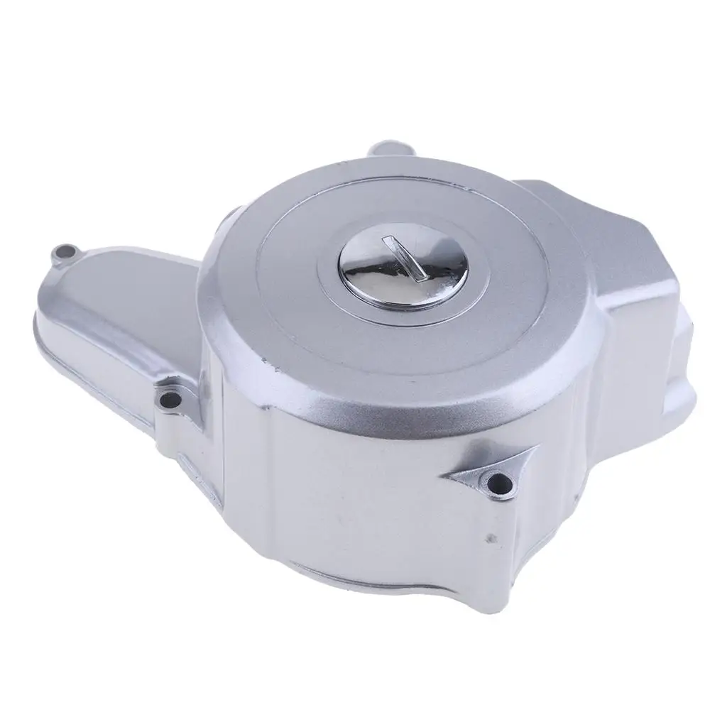 غطاء الجزء الثابت لمحرك الدراجة النارية من الألومنيوم علبة المرافق الواقية المتوافقة مع الدراجة الترابية الرباعية 110cc 125cc #3