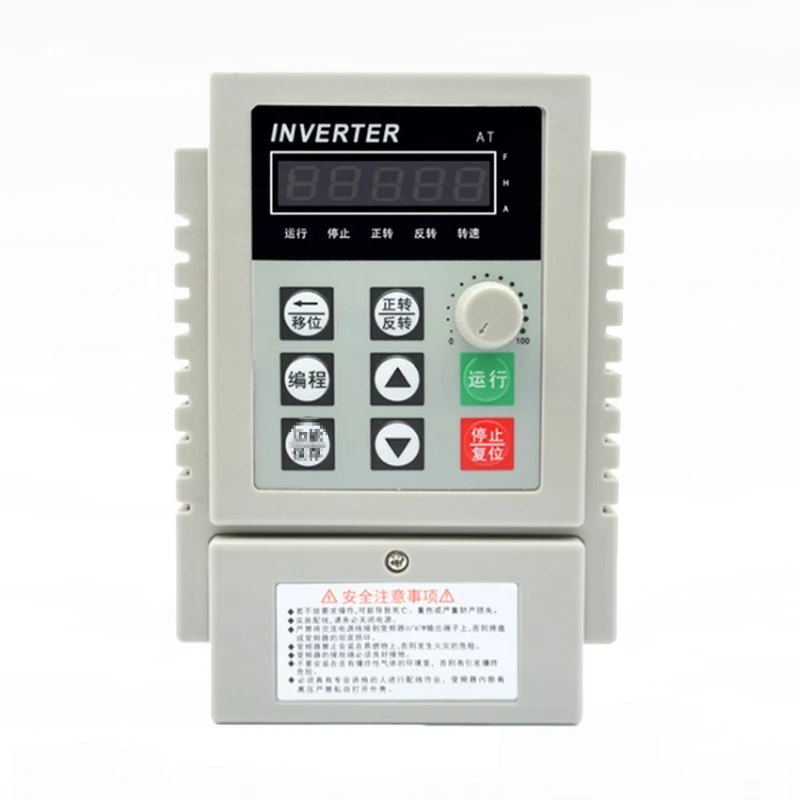 Inverter 0.75-1.5-2.2-4-5.5-7.5kw11 single-phase 220v to three-phase 380V motor governor