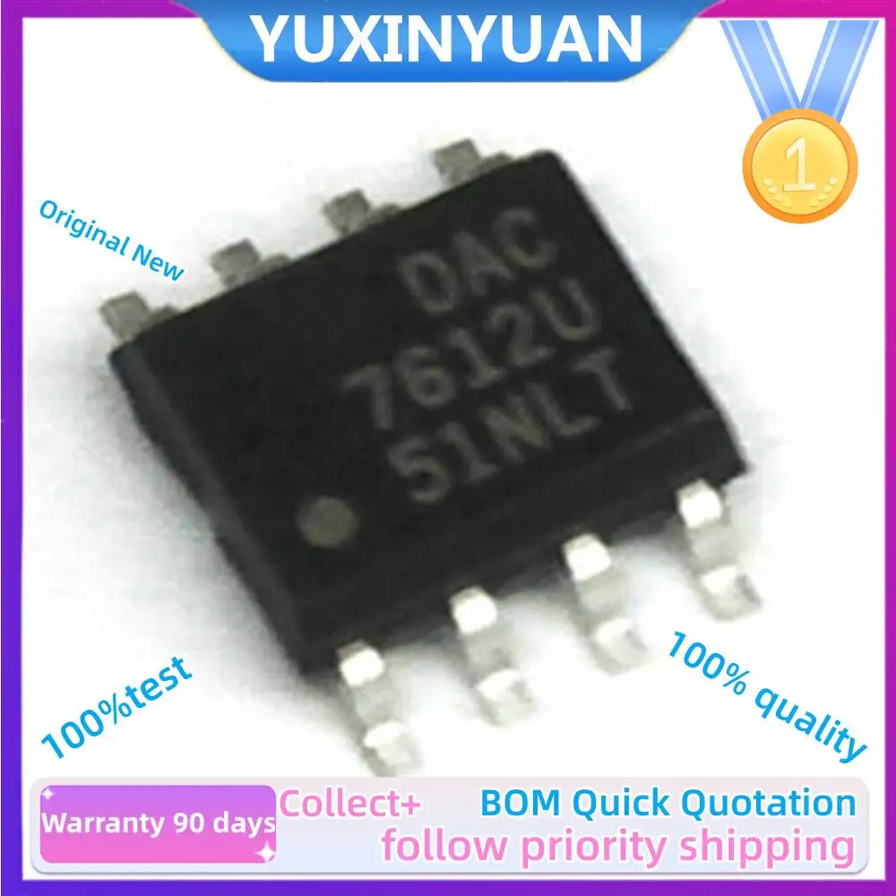 10PCS  DAC7612U  PF7904S  MX25U125872FM2I02  SOP8 Dual, 12-Bit Serial Input DIGITAL-TO-ANALOG CONVERTER IC Chip in Stock100%Test