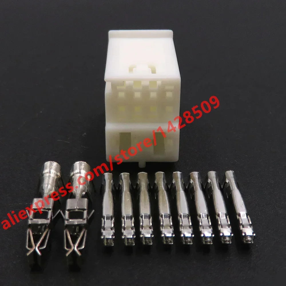 1 Pcs 10 Pin 968994-1 Miniature Auto Unsealed Wire Socket 0.6 2.8 Series Automotive Cable Harness Composite Connector