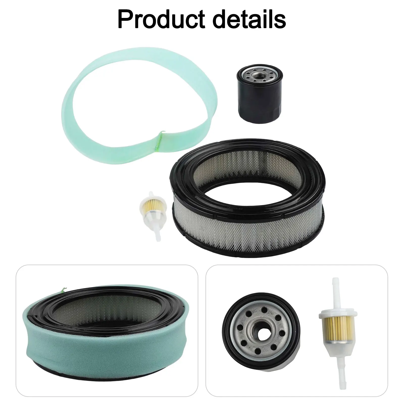 Comprehensive Filter Kit Lawn Mower Filters FF5066 Filter Kit Air Filter Engine Efficiency Filter Compatibility Fuel Filter