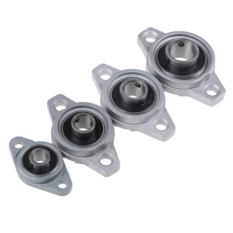 Kfl08 Kfl10 Kfl12 Kfl15 8mm10mm12mm15mm Self-aligning Bore Zinc Alloy Pillow Bearing Mounted Block Cast Housing Mechanical Parts