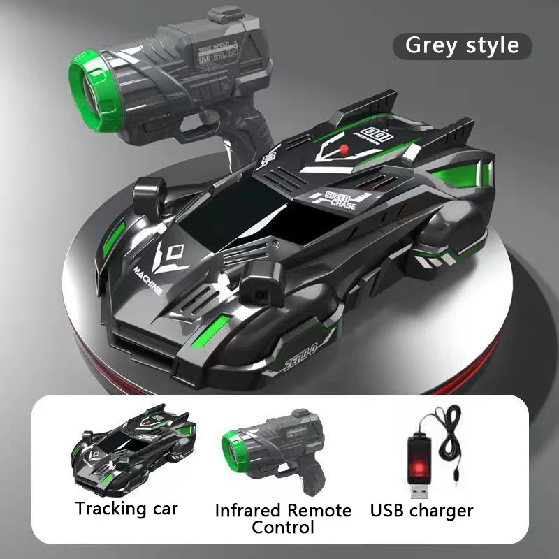 Remote control stunt car, light chasing, wall climbing, infrared induction racing car, children's remote control car