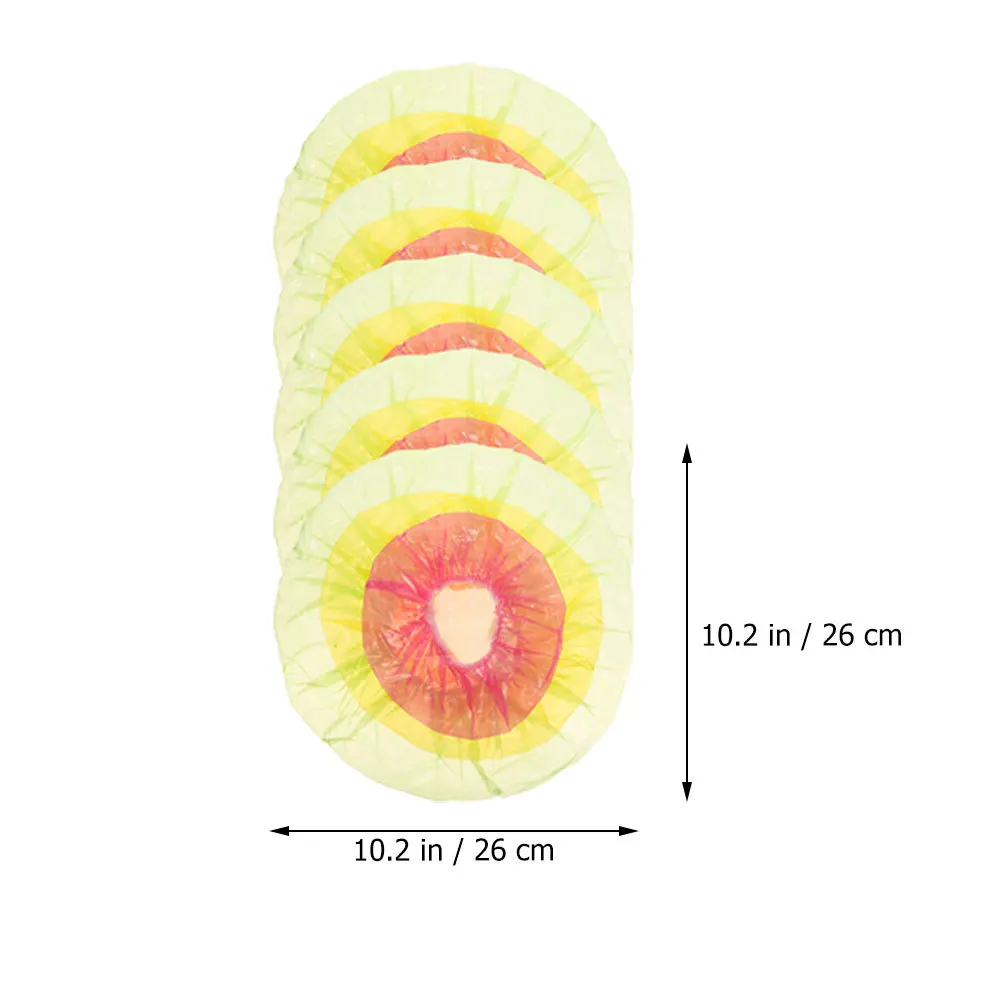 120Pcs Flexible Elastic Disposable Food Bowl Covers Stretch Plastic Wraps for Kitchen Refrigerator Fresh Keeping Bags