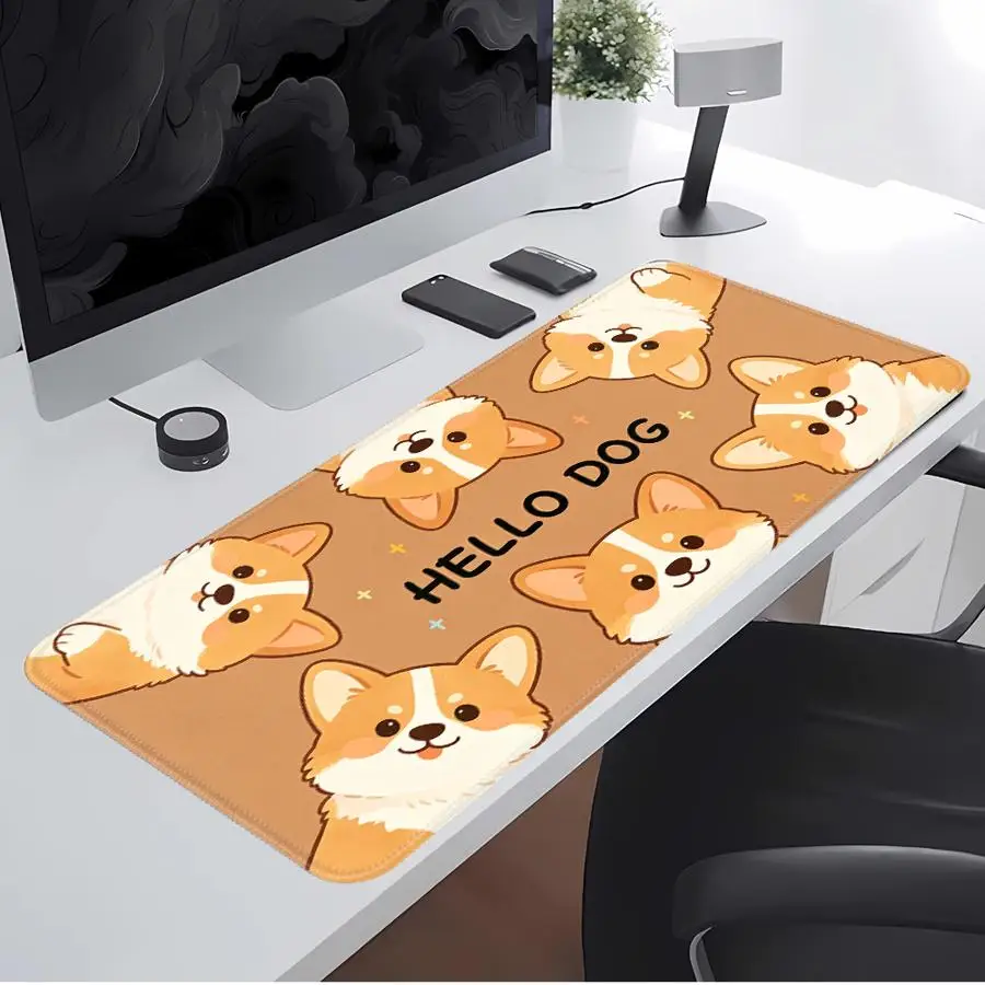 Waterproof Mouse Pad Computer Laptop Pad Keyboard Mouse Pad Game Console Pad office Pad Desk accessories Fun Dog