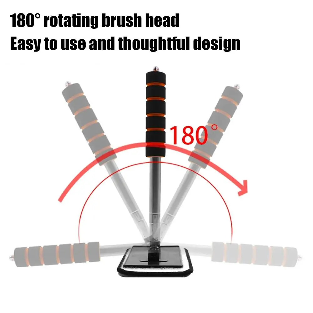 Automobile Windshield Cleaner Microfiber Water Scraping Telescopic Car Cleaning Brush Car Wash Tool Auto Glass Wiper - Image 5