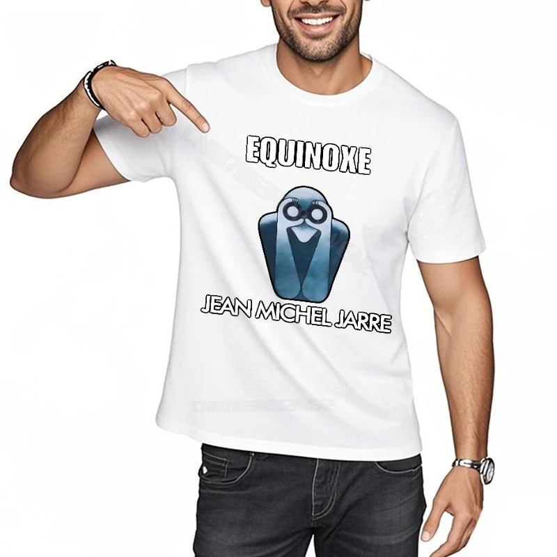 الصيف أعلى سريعة الجافة المتضخم التي شيرت الاعتدال جان ميشيل جاري الجرافيك تي شيرت تقليدي الكلاسيكية ارتداء اليومي طاقم الرقبة تي شيرت #5