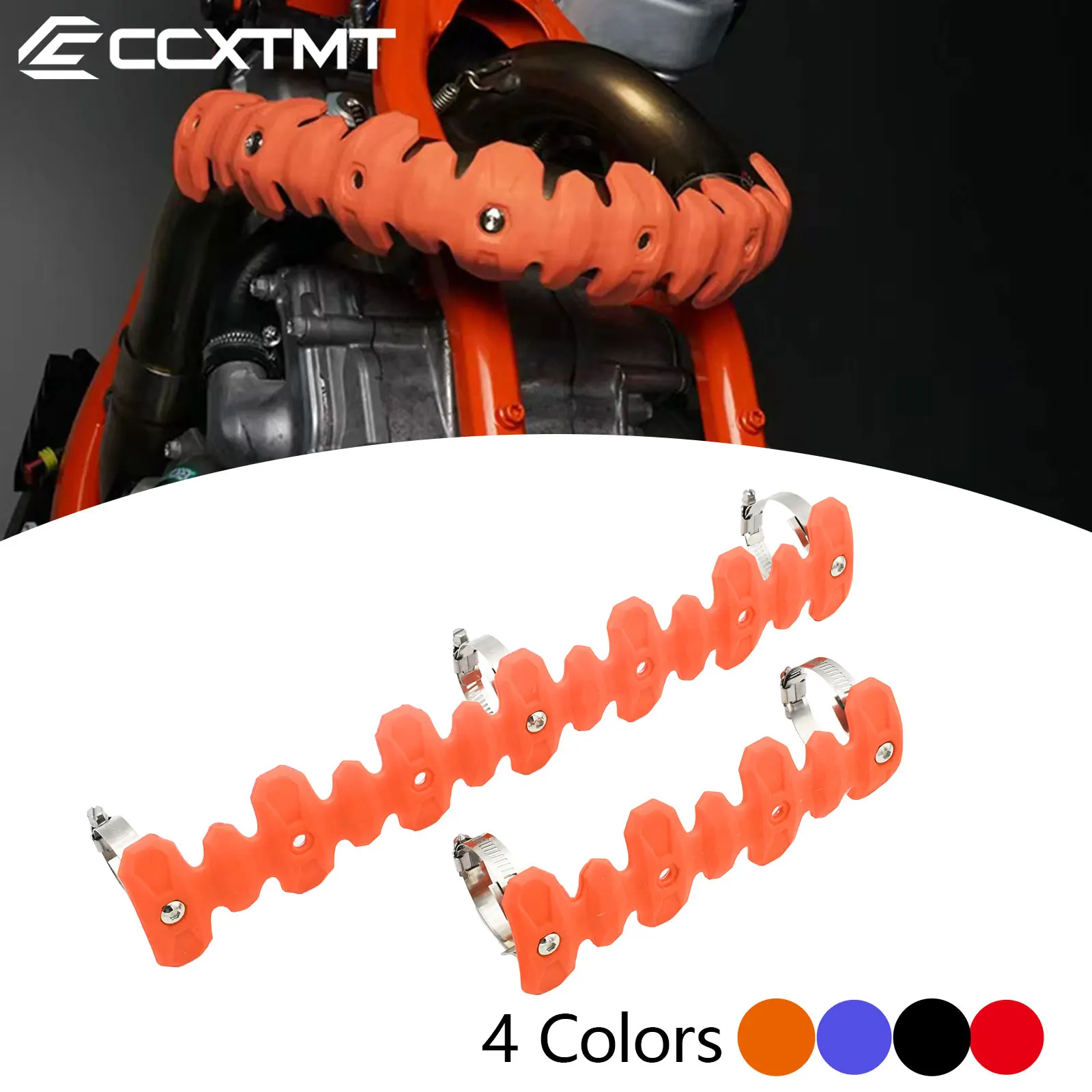 Exhaust Muffler Pipe Heat Shield Guard Protector For KTM SXF EXCF SMR 250 450 500 350 Honda CRF250 CRF450 CRF450X CRF250X SHERCO