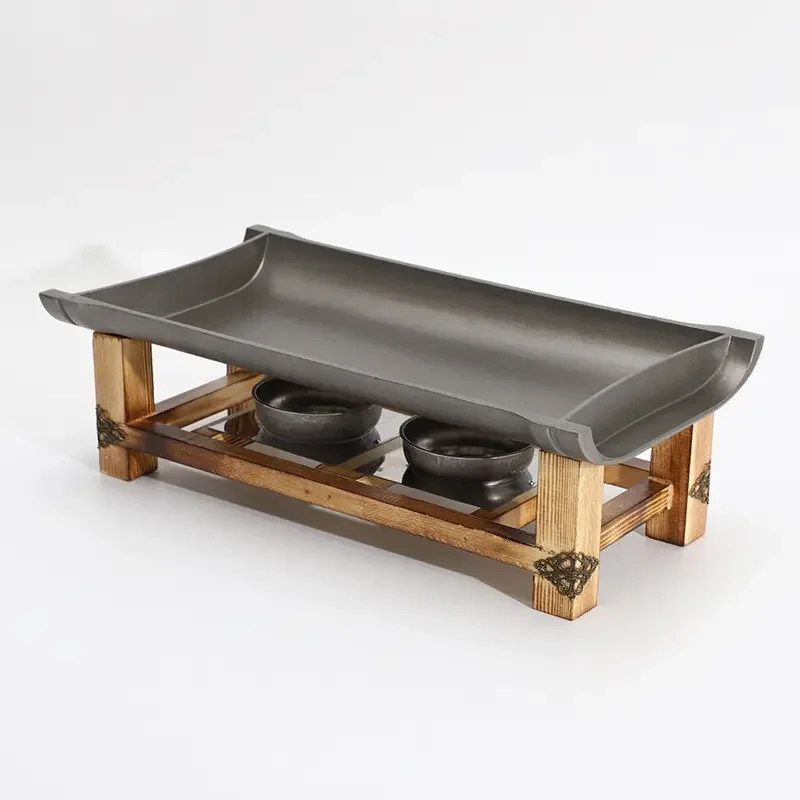 

Multifunctional Non Stick Barbecue Tray Outdoor Camping Alcohol Barbecue Tray