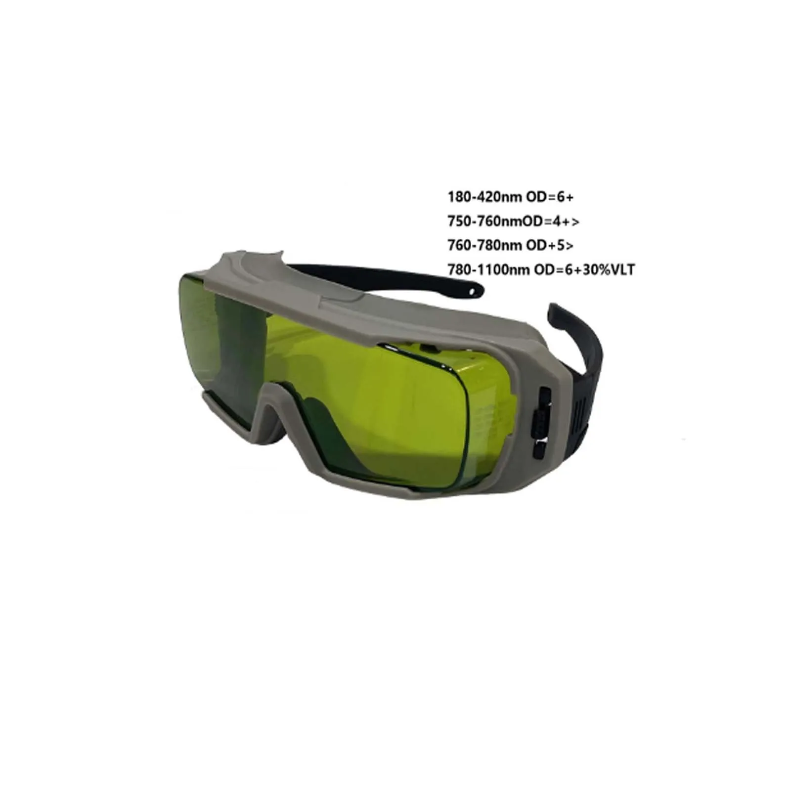 1pc 1064nm OD6+ CE Laser Protective Glasses Removable Leg Laser Marking Goggles