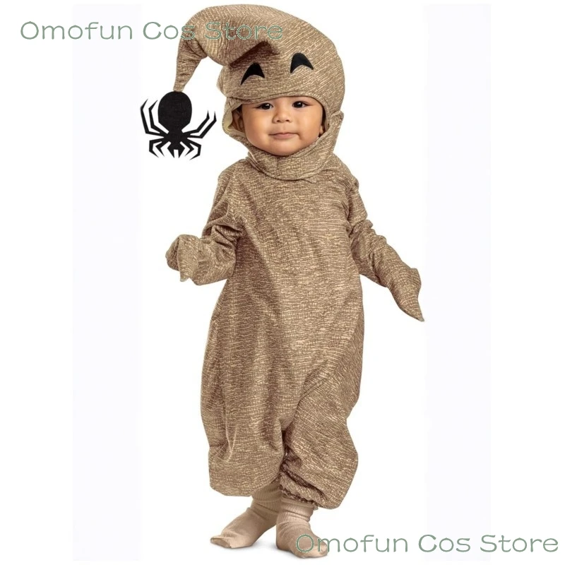 

Christmas Scary Cute OgiBogi Man Clothing Cosplay Boogeyman Kids Costume Gift Halloween Ghost Nightmaree Outfit Horror Roleplay