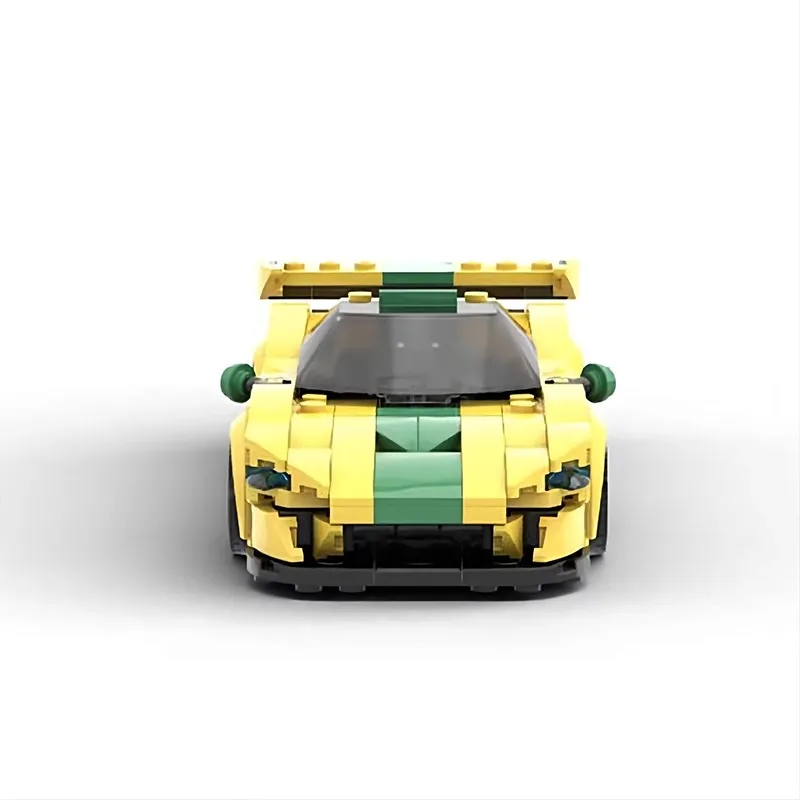 MOC-79250 Speed City Cars Champion Racer Supercar moc Building Blocks Bricks Racing Technique Creative DIY Assemble Model Set