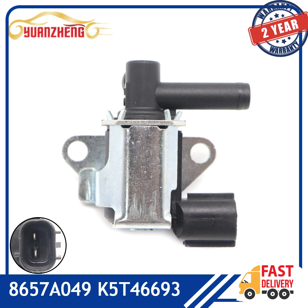 8657A049 K5T46693 2-pin Vapor Canister Purge Solenoid Valve For Mitsubishi Lancer Outlander 2.0 2.4L 2008-2015 2M1365 CP588