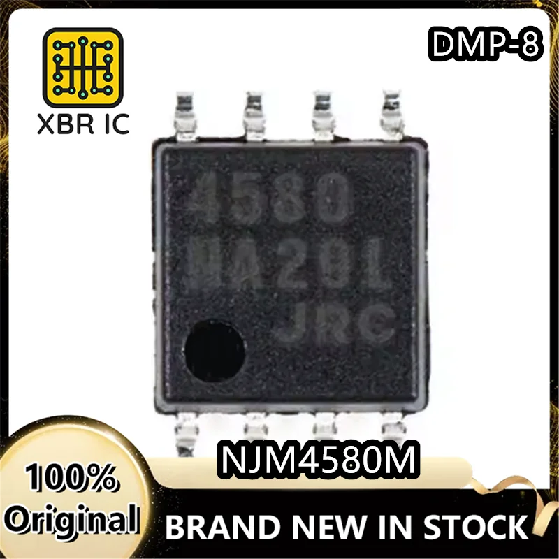 

(40/60 pieces) NJM4580M Printed Silk 4580 Operational Amplifier Chip SMD SOP8 New Original Genuine Spot Fast Delivery