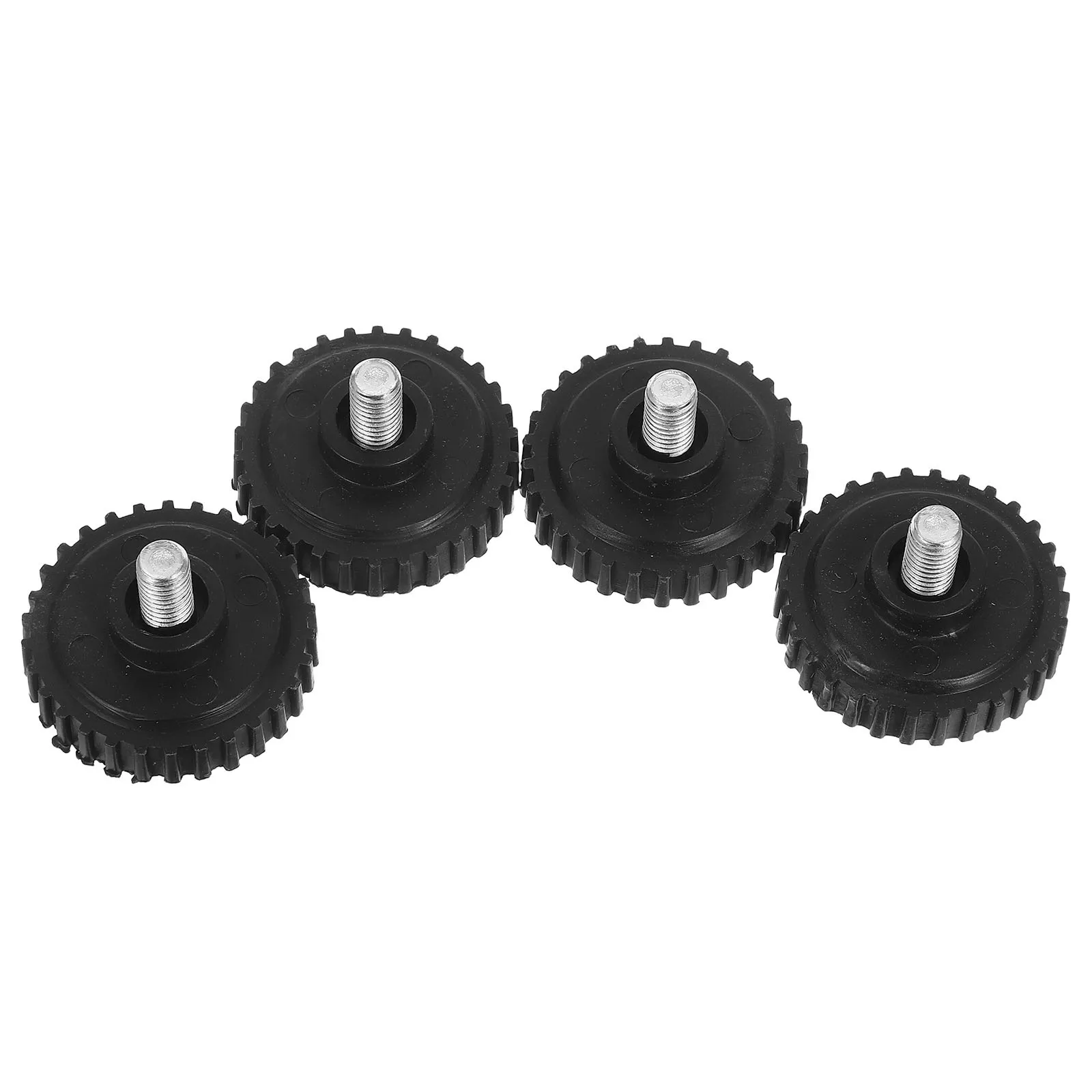 

4Pcs Electronic Weighing Scale Feet Anti-Slip Rubber Bumpers Stainless Steel Replacement Universal for Kitchen Laboratory