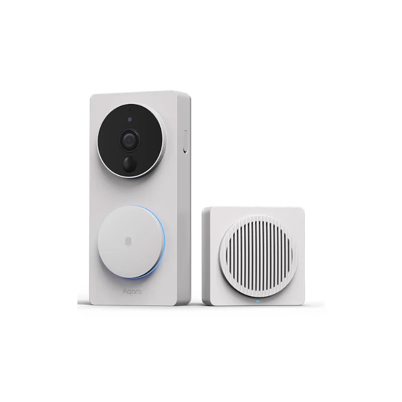 Aqara sonnette vidéo intelligente G4 1080p FHD HomeKit caméra de sonnette vidéo sécurisée reconnaiss