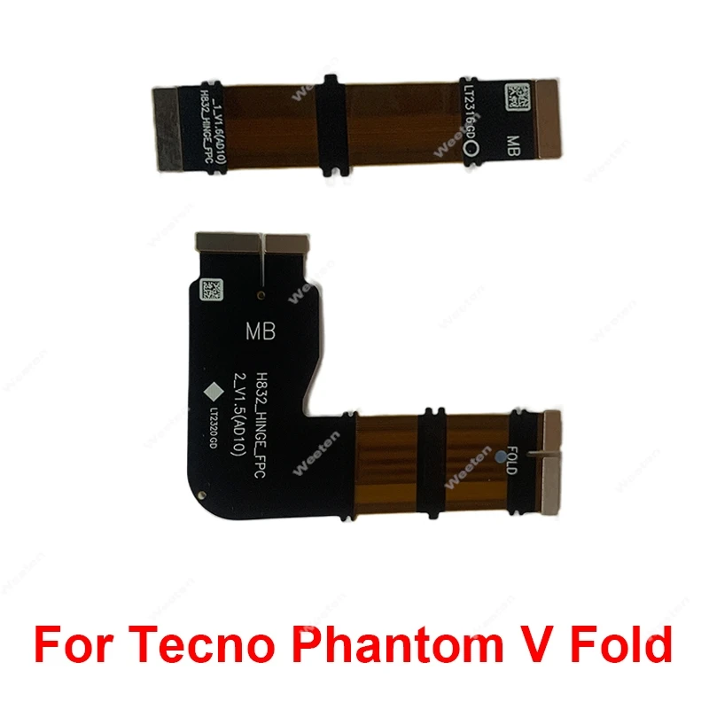 

Для Tecno Phantom V Fold AD10 материнская плата ЖК-дисплей разъем экрана гибкая ось вращения гибкий кабель замена