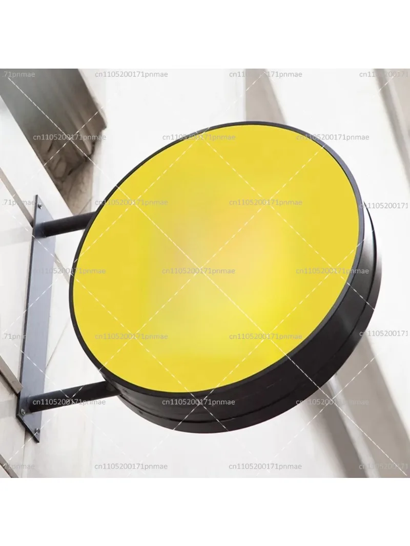 3D Illuminated LED Light Box Sign Advertising Board Projecting Signage for Storefront