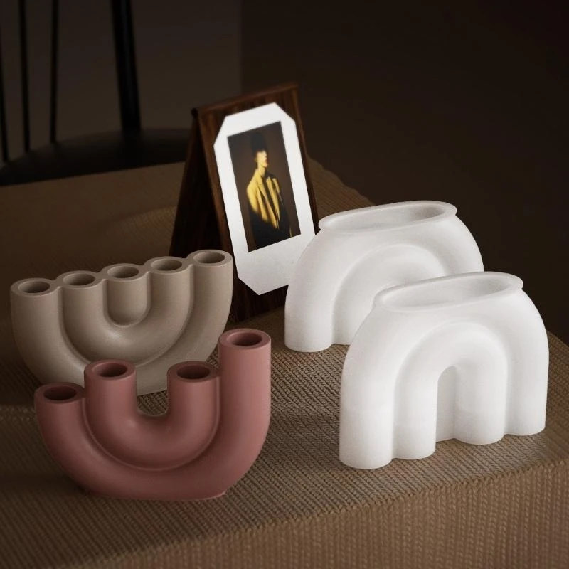 

Easy Release Silicone Mould Set for U Shaped and Plaster Art