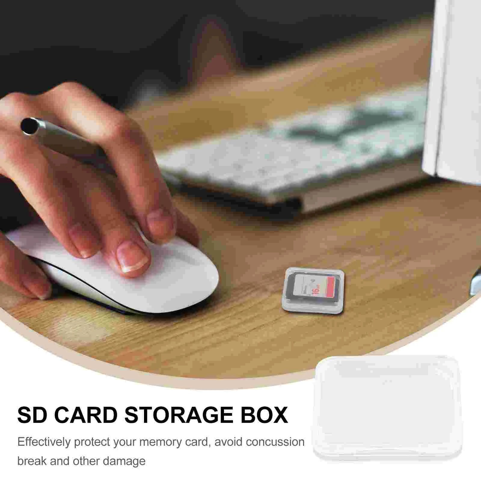 Storage Case Micro Card Organizer Box Waterproof Holder Memory Computer Cards Keepers