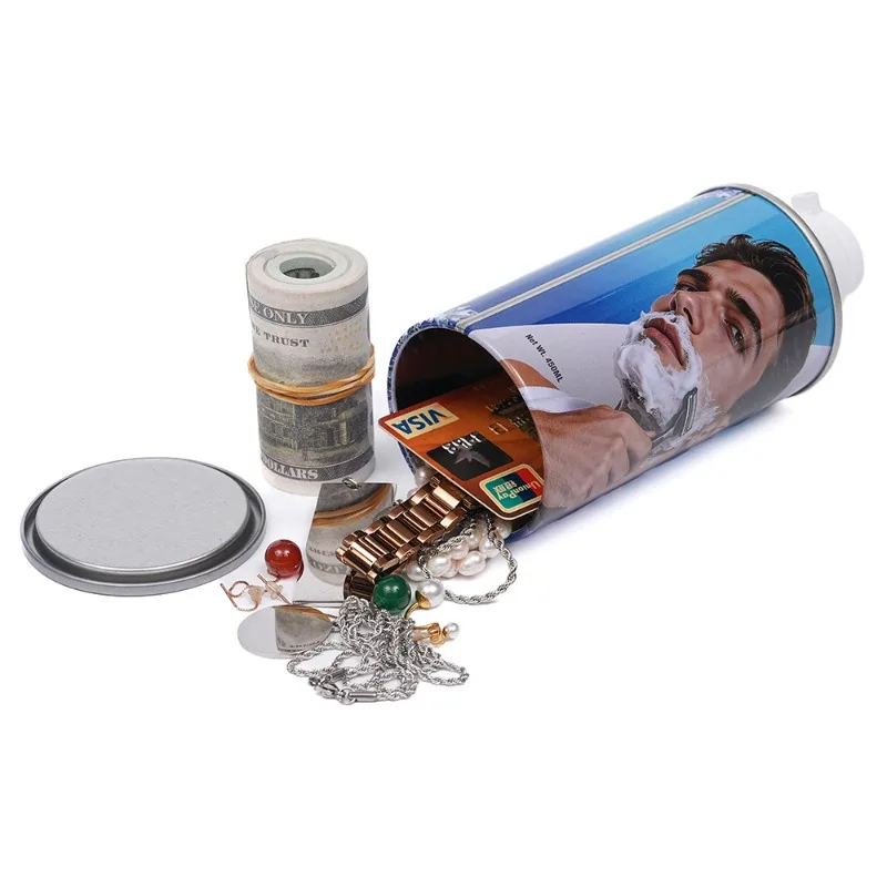 Hidden Safe, Empty Storage Box, Visual Secret Safe, Hidden Funds, Hidden Cash, Jewelry, Watches, Pills, Garage Shelves