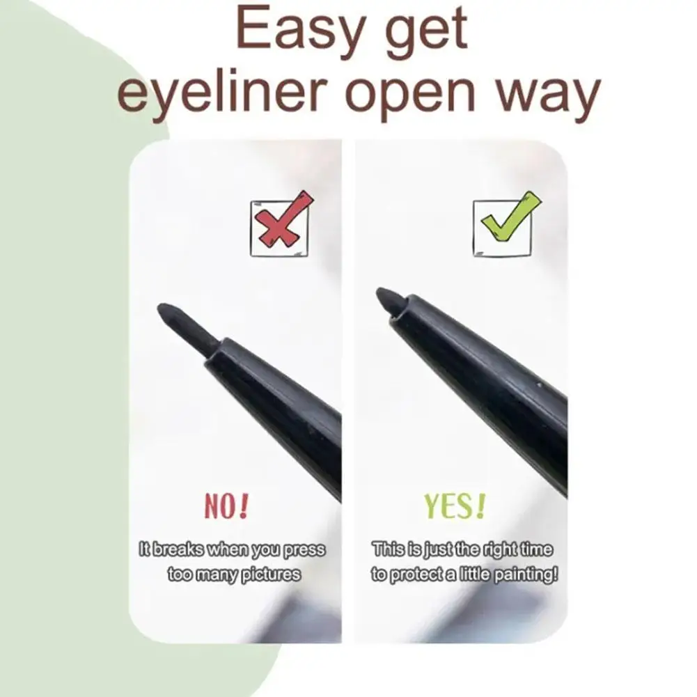 Slim Tip Eyeliner Gel Pen Easy To Color Waterproof No Makeup Color Smudging Non Smudge Free Shipping Eyeliner Wholesale A0K9