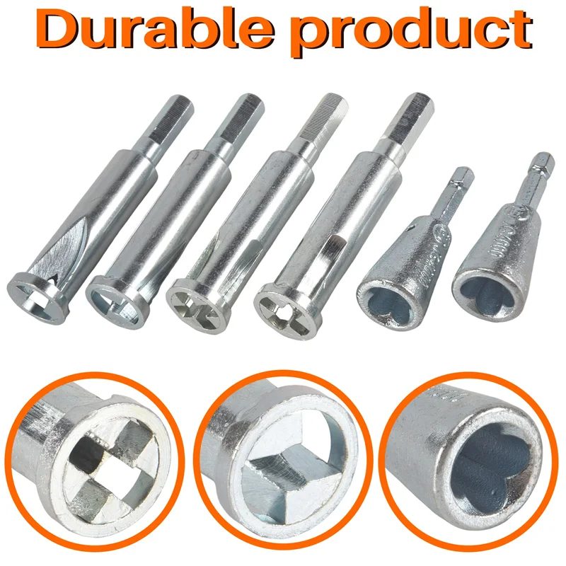 AT53 6 قطع 3/5 أداة تجريد الأسلاك وأداة تويستر الكابلات، كما هو موضح متجرد الأسلاك المعدنية والإعصار، لقمة تويستر الأسلاك