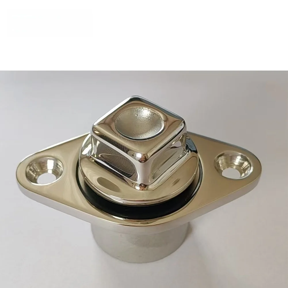 Diamond Shape Drain Valve 316 Stainless Drain Stopper For Marine Environments Diamond Water Stopper Secure Tight Fit Design