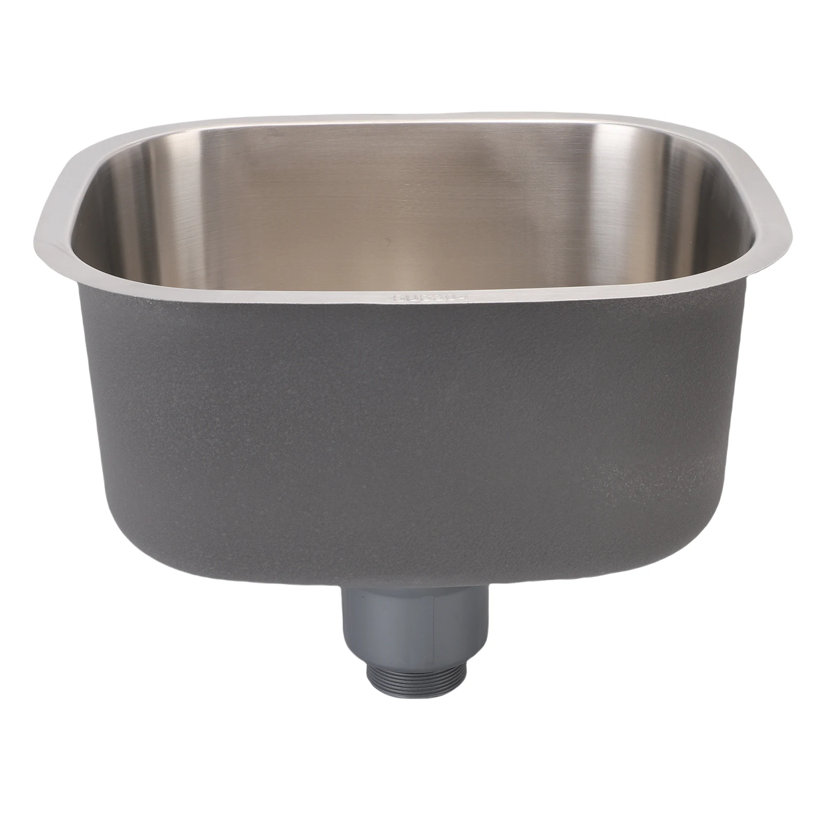 

Single Bowl Water Sink 304 Stainless Steel Integrated Undermount Basin Washing Sink for Kitchen Bar Bathroom Undermount Sink